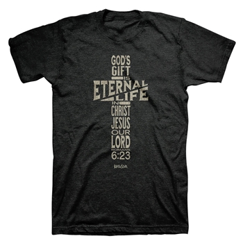 Eternal Life Cross Christian T-Shirt