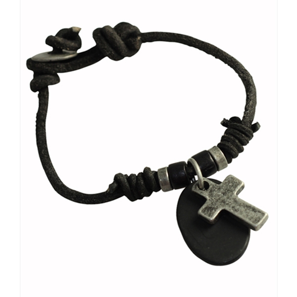 Dangle Cross w/ Black Cord