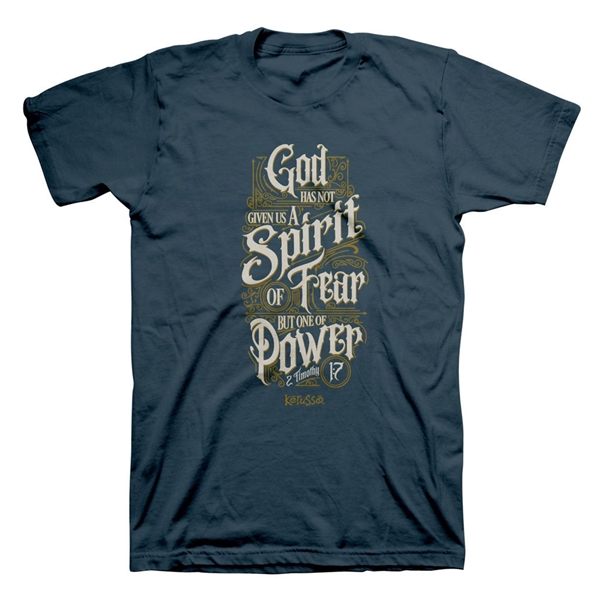 Spirit Of Power Christian T-Shirt | 2 Timothy 1:7